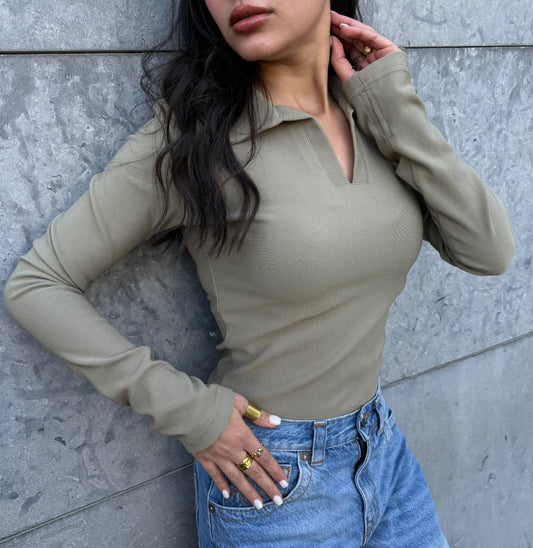 Khaki Top